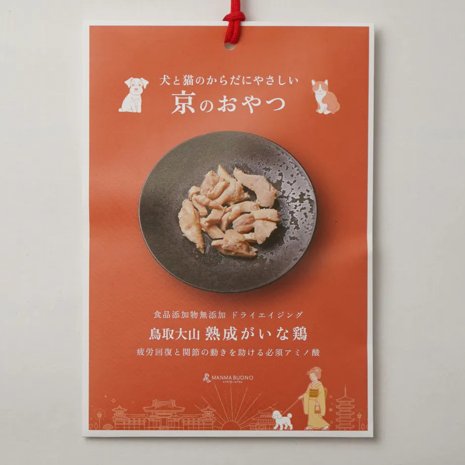 犬と猫のおやつ 鳥取大山 熟成がいな鶏 30g